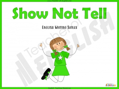 Show Not Tell Teaching Resources